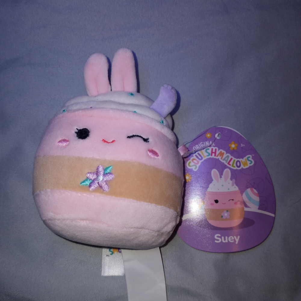 ⭐️2 for $10⭐️Squishmallows Suey the milkshake 3 inch Plush Toy